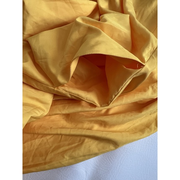 TOV Los Angeles Yellow Maxi Dress Flare Flowy Vibrant Size 44 XL Summer Resort - Picture 7 of 11